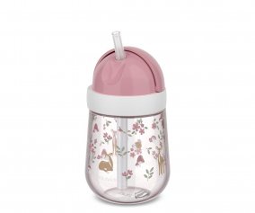 Bicchiere con Cannuccia Mio Fairy Garden 300ml