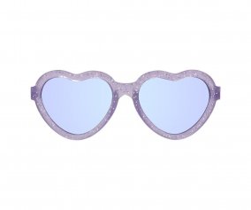 Gafas de Sol Flexibles Hearts (0-24meses) Lavender Shimmer Purple Mirrored Lenses