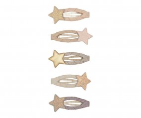 5 Mini Barrettes Stellina Sparkle
