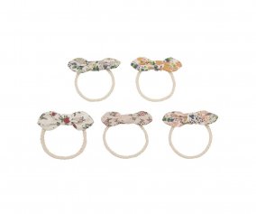 5 Elsticos com Laos Floral