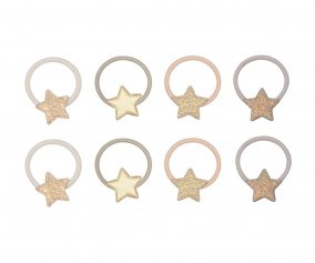 8 Mini Elsticos Stellina Sparkle