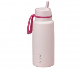 Bottiglia Termica Beccuccio Pieghevole e Manico 1L Pink Paradise