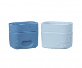 2 Bicchierini Snack Silicone B.Box Ocean