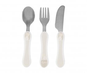 Set de Cubiertos Infantiles Rabbit Beige