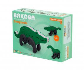 Jeu de Construction BAKOBA Imagimals Dra-Cro-Saurus