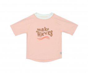 Camiseta Proteccin Solar Manga Corta Waves Peach