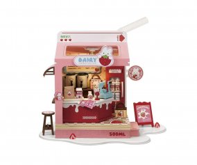 Maqueta en Miniatura Strawberry Milk Box