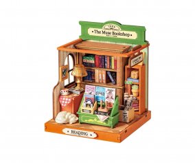Maqueta en Miniatura The Muse Bookshop