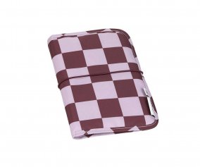 Muda Fraldas porttil Deep Red / Lavender