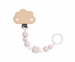 Porta-chupetas Little Universe Pink Cloud 