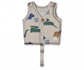 Chaleco de Flotacin Dove Dinosaurs / Mist