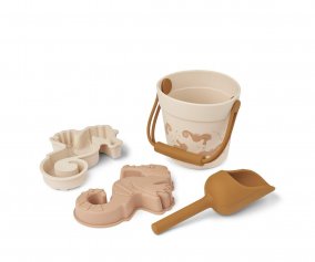 Set de Playa Mini Seahorse / Apple Blossom