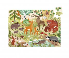 Quebra-cabea Jumbo Wild Forest