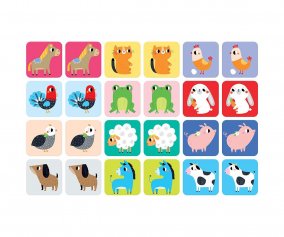 Jogo de memria XXL Farm Animals