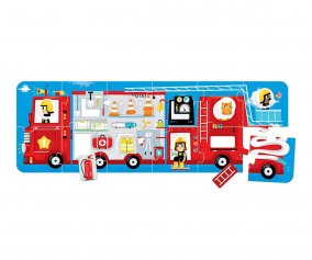 Puzzle Mix and Match Fire Truck