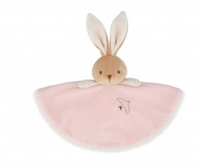 Doudou Conejo Redondo Rosa Personalizable