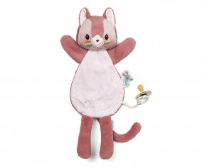 Doudou Sujetachupetes y Marioneta Jeanne Nocturno