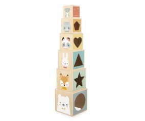 Piramide Impilabile 6 Cubi Pure