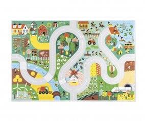 Tapis avec Circuit Cross Roads Campagne