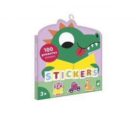 100 Adesivos Dinossauro 
