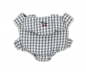 Sac  Dos Porte-Poupe Blue Check