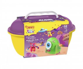Caixa de plasticina PLAY&FUN Aliens 