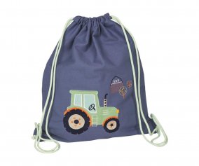 Mochila Saco Azul Farm When I Grow Up