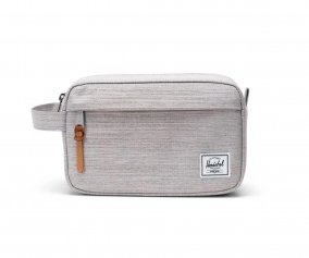 Beauty Case Chapter Travel Kit  Light Grey Crosshatch