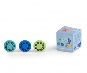 Caja con 3 Discos para Linterna Las Aventuras de Paulie