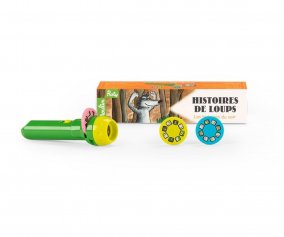 Linterna Proyector de Historias Lobo Escuela del Ocio