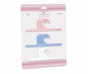 Set Grucce Bambole 4 rosa, 4 blu, 4 bianche
