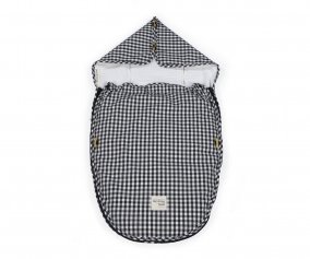 Sacco Mezza Stagione Navicella/Gruppo 0 I Love Vichy Nero