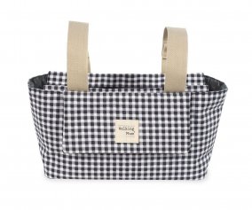 Borsa Organizer Passeggino  I Love Vichy Nero