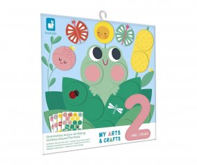 My Art & Craft Adesivi Rotondi Riposizionabili Intorno allo Stagno 2 anni