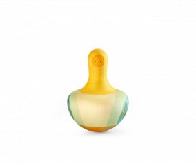 Figura in Legno Floowing Yellow Bird