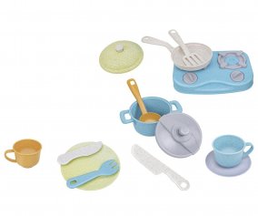 Set Pentolini Bioplastica 14 pezzi