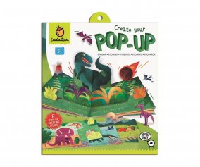 Crea Tu Pop-Up Dinosaurios