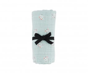 Mussola M Bianca Teddy Blush Blue