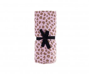 Mussola M Bianca Mini Lopard Mauve