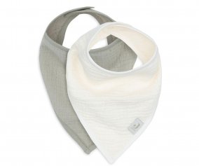 Set 2 Bandane Olive Green/Oatmeal