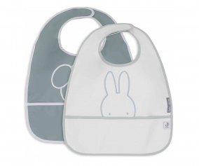 2 Bavagli Impermeabili Miffy Peekaboo Sea Green