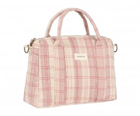 Bolso Carro Beb Mini Stories Powder Red Checks