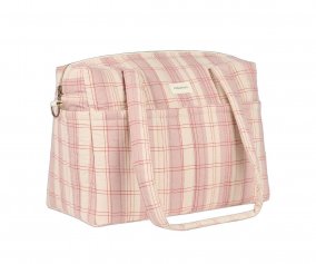 Bolso Carro Beb Stories Powder Red Checks