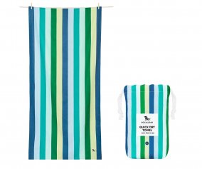Toalla Playa Large Microfibra Summer Cool Lagoon Personalizable