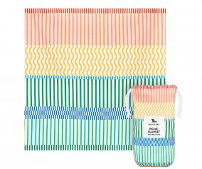 Manta de Playa y Picnic Stripe