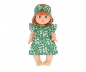 Boneca Gordis Capucine com vestido e Bandolete Ida e Sandlias brilhantes