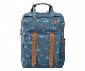 Mochila Colegio Fresk Grande Shark Personalizable