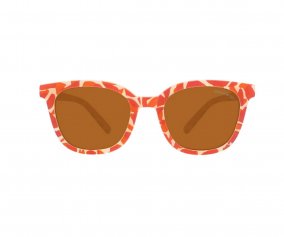 culos de sol Infantil Polarizados Wayfarer Ivory Tortoise (3-8 anos)