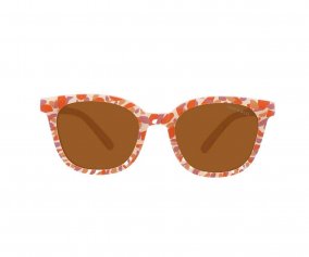 culos de sol Infantil Polarizados Wayfarer Tortoise Bloom (3-8 anos)