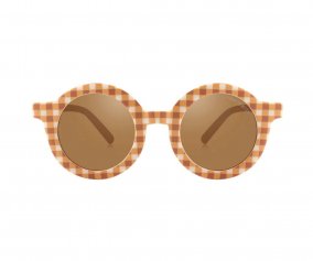 Gafas de Sol Infantil Polarizadas Original Round Sienna Gingham (18meses-10aos)